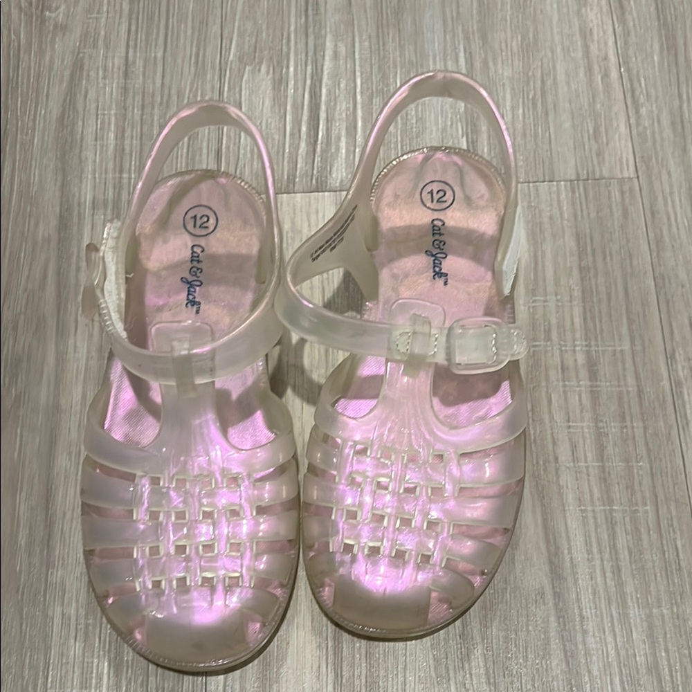 Cat & Jack Kids Clear Jelly Sandals